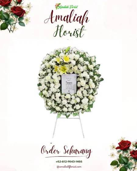 Krans Bunga Duka Penggilingan